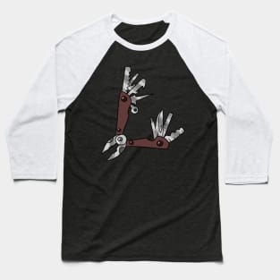 Multi-Tool Pocket Knife Baseball T-Shirt